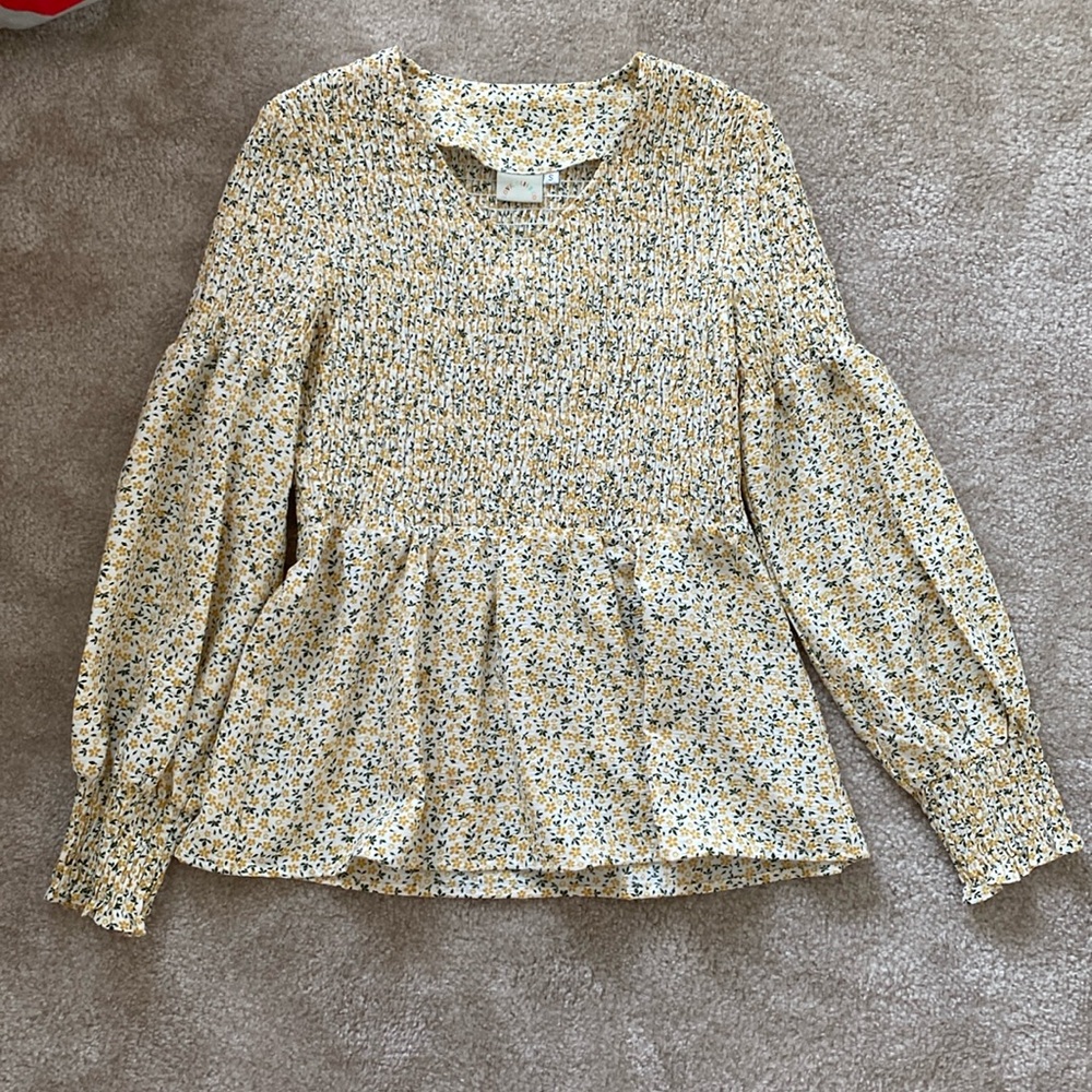 Love Olive Co smocked top